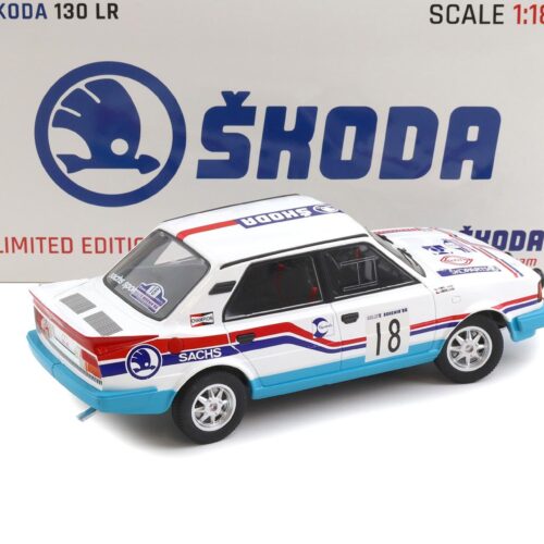 1:18 FOX18 Skonda 130 LR Rally Bohemia #18 Krecek/ Motl 1986