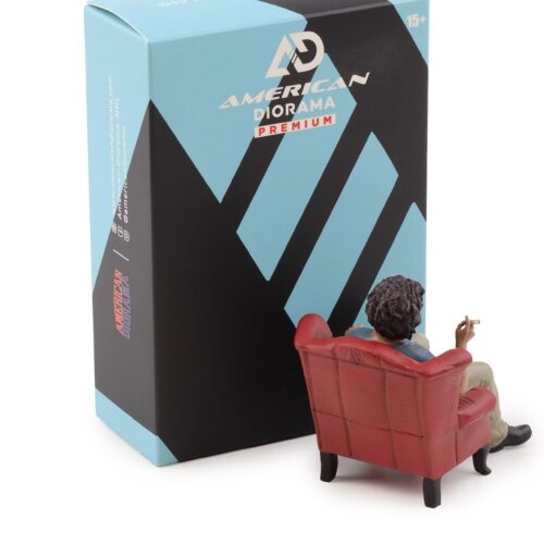 1:18 American Diorama Figur RWB Legend Akira Nakai-San mit Sessel
