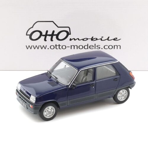1:18 OTTO mobile OT1259 Renault 5 GTL blue Roi 1984