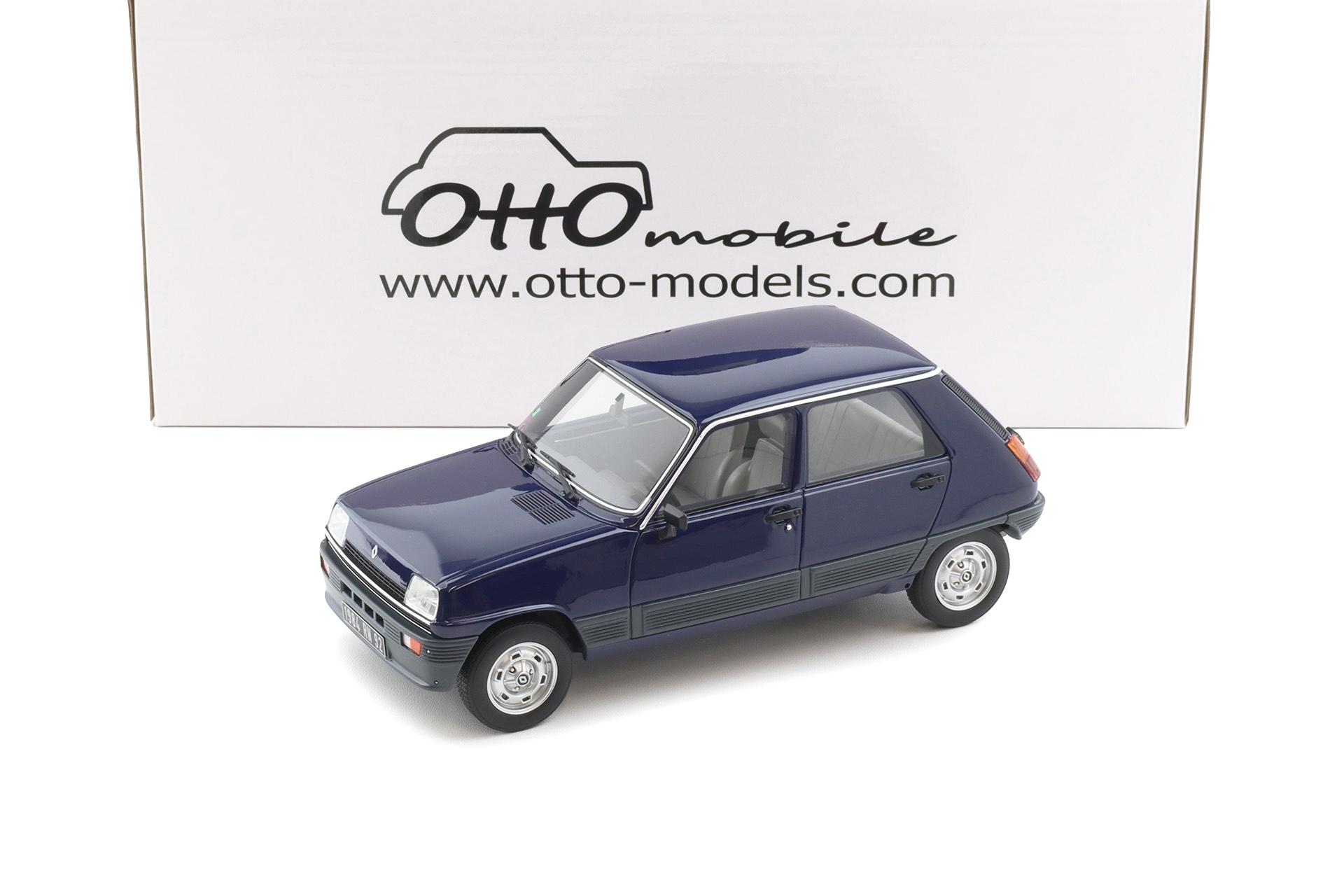 1:18 OTTO mobile OT1259 Renault 5 GTL blue Roi 1984