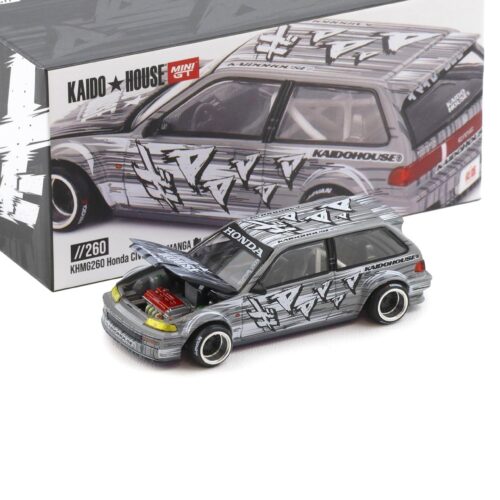 1:64 TSM Mini GT Kaido House Honda Civic EF Manga V1 1987