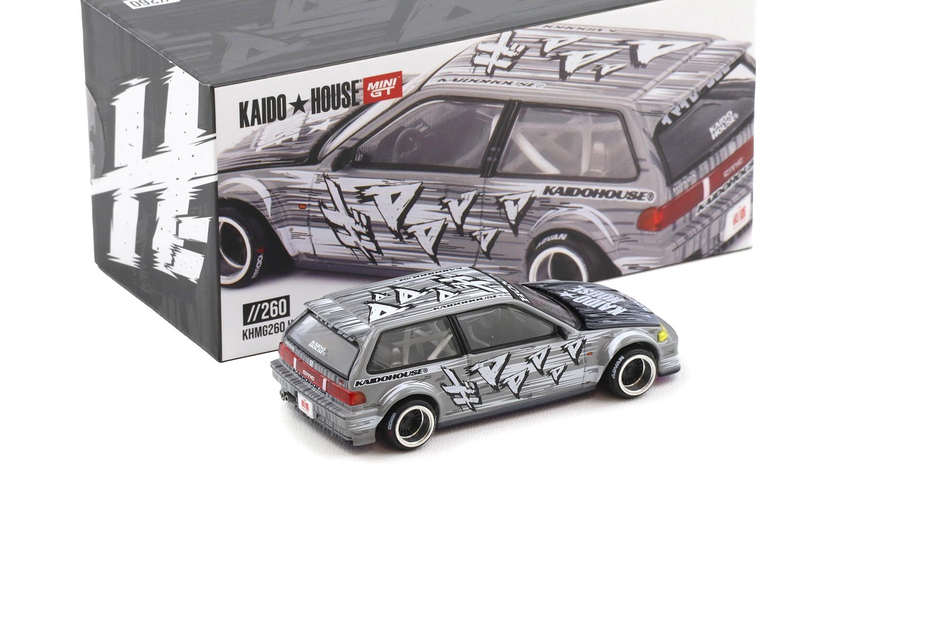 1:64 TSM Mini GT Kaido House Honda Civic EF Manga V1 1987