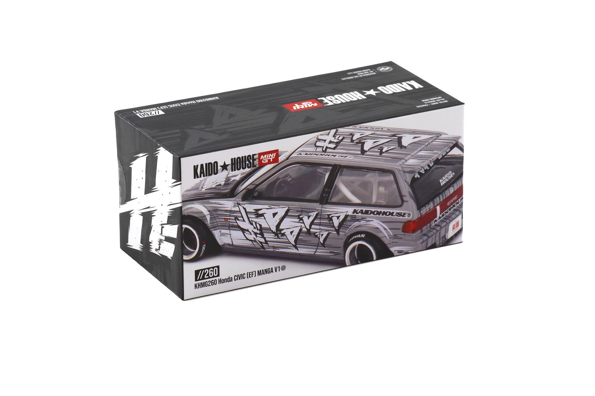 1:64 TSM Mini GT Kaido House Honda Civic EF Manga V1 1987