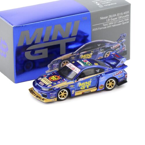 1:64 TSM Mini GT Nissan Silvia S15 LB-Super Silhouette Team Mini GT Liberty Walk 2025