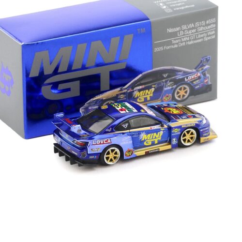 1:64 TSM Mini GT Nissan Silvia S15 LB-Super Silhouette Team Mini GT Liberty Walk 2025