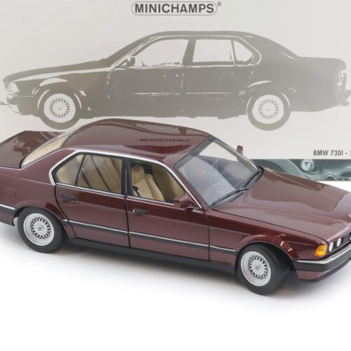 1:18 Minichamps BMW 730i E32 Limousine 1986 dark red metallic