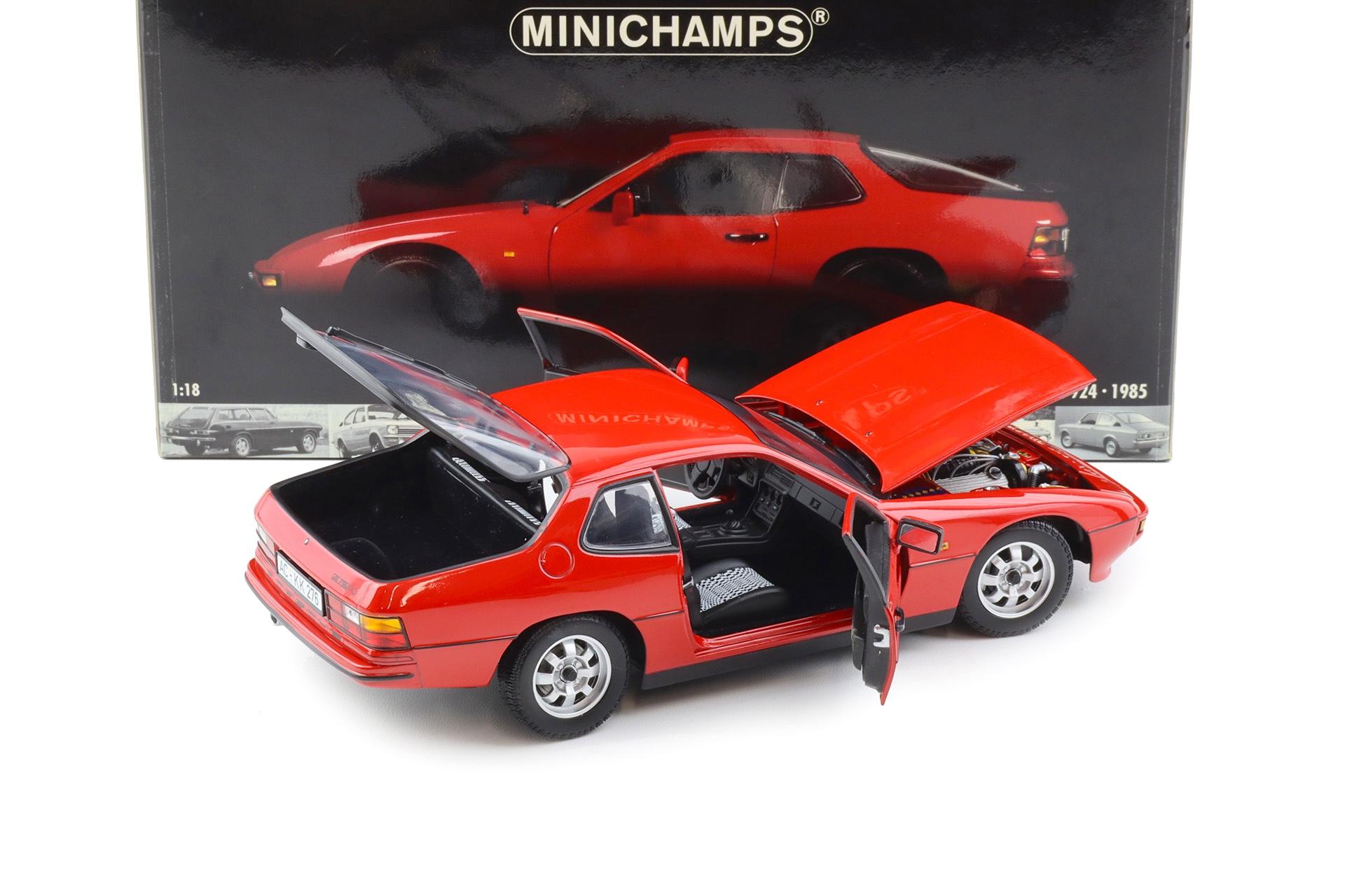 1:18 Minichamps Porsche 924 red 1985