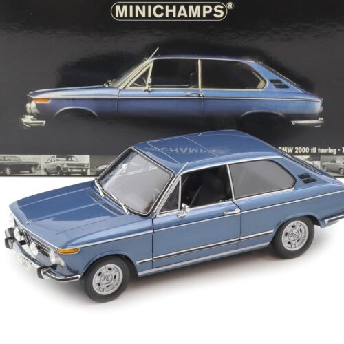 1:18 Minichamps BMW 2000 tii Touring 1971 blue metallic