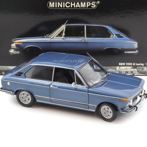 1:18 Minichamps BMW 2000 tii Touring 1971 blue metallic