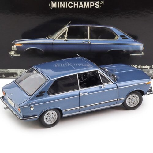 1:18 Minichamps BMW 2000 tii Touring 1971 blue metallic
