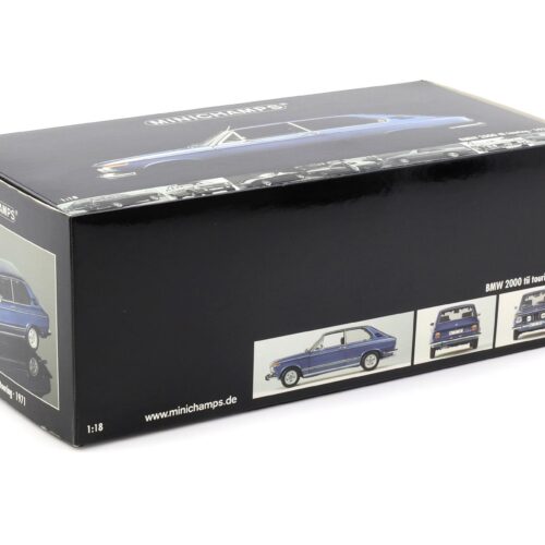 1:18 Minichamps BMW 2000 tii Touring 1971 blue metallic