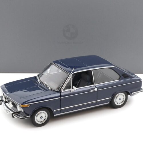 1:18 Minichamps BMW 1600 Touring dark blue 1971-1973 DEALER VERSION