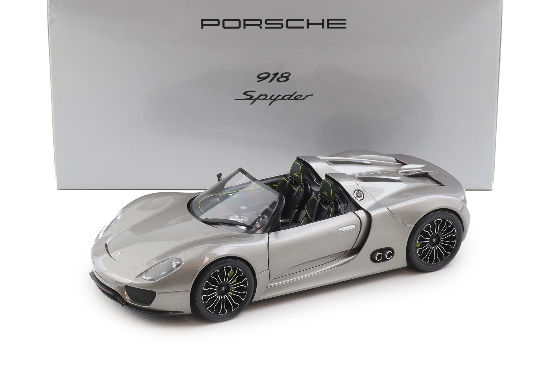 1:18 Minichamps Porsche 918 Spyder Prototype Liquid Metal WAP VERSION