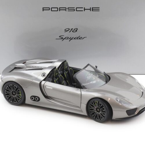 1:18 Minichamps Porsche 918 Spyder Prototype Liquid Metal WAP VERSION