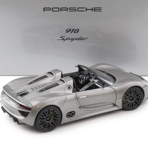 1:18 Minichamps Porsche 918 Spyder Prototype Liquid Metal WAP VERSION