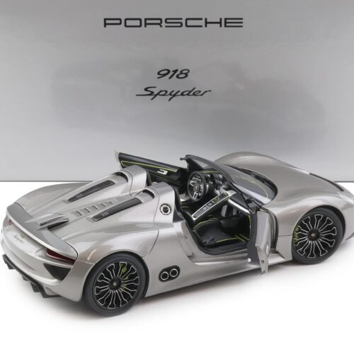 1:18 Minichamps Porsche 918 Spyder Prototype Liquid Metal WAP VERSION