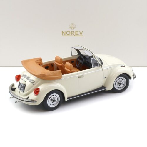 1:18 Norev VW Käfer 1303 Cabriolet 1973 Cream white