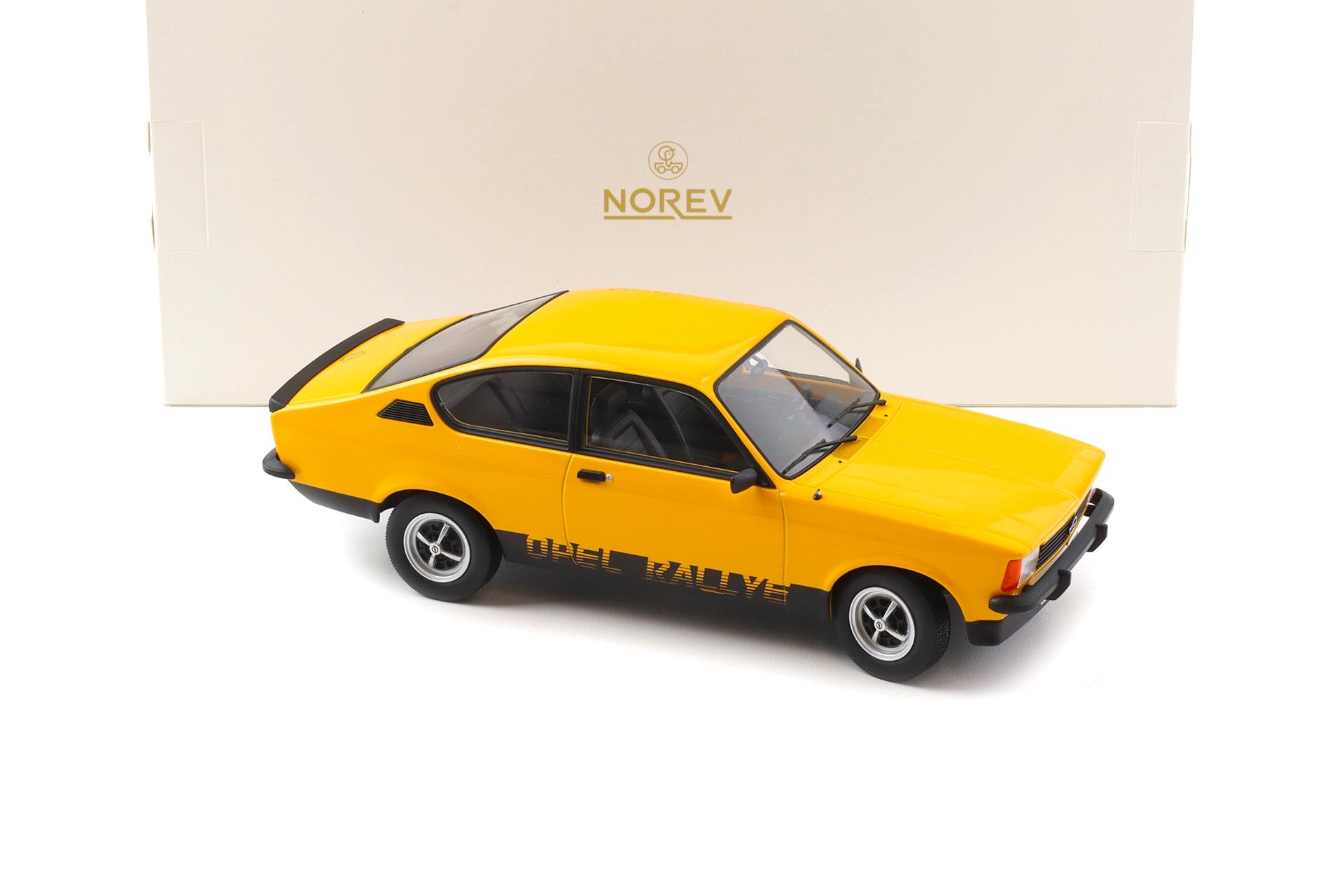 1:18 Norev Opel Kadett Rallye 2.0E Brilliant Ochre 1977