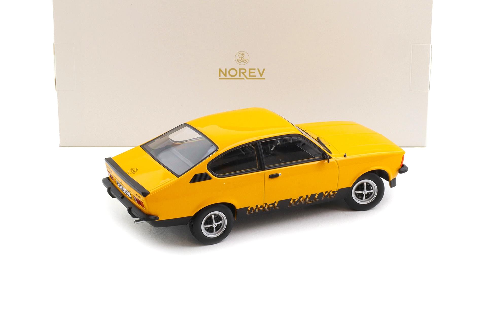 1:18 Norev Opel Kadett Rallye 2.0E Brilliant Ochre 1977