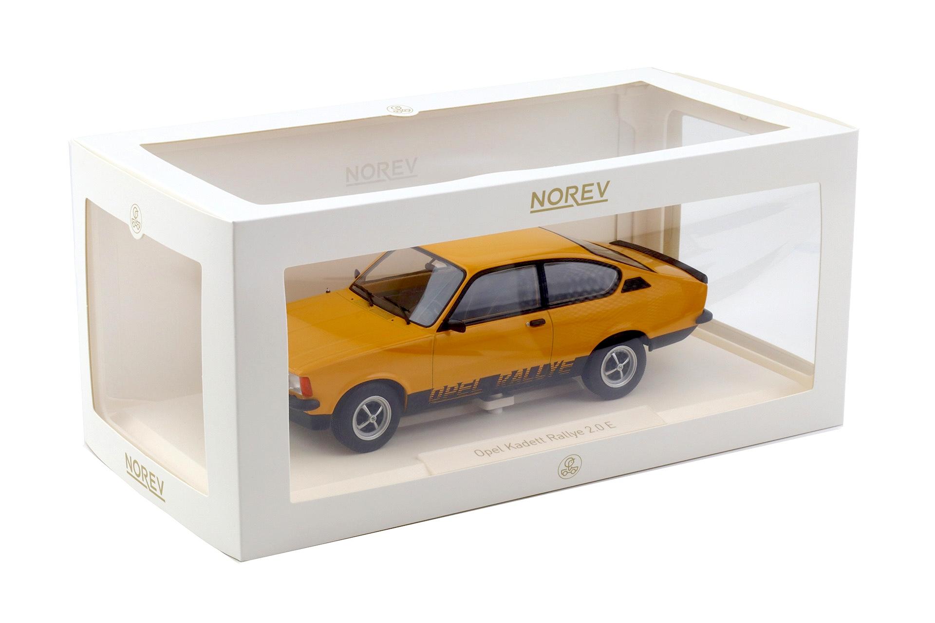 1:18 Norev Opel Kadett Rallye 2.0E Brilliant Ochre 1977