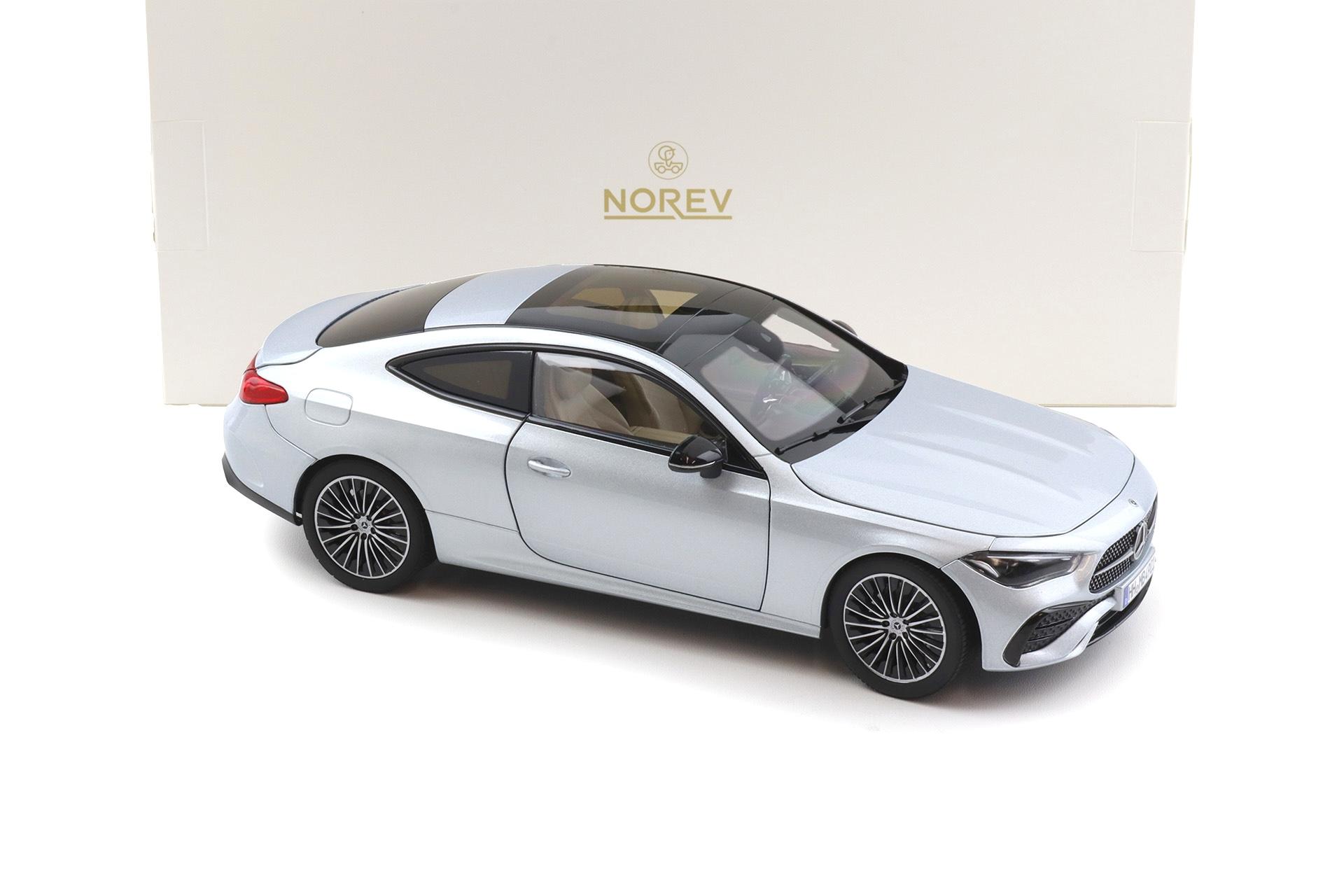 1:18 Norev Mercedes CLE Coupe C236 Hightech silver metallic 2024