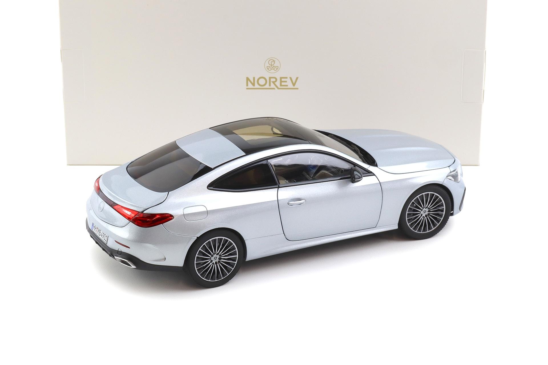 1:18 Norev Mercedes CLE Coupe C236 Hightech silver metallic 2024