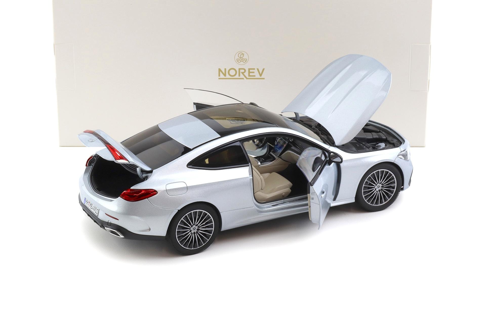1:18 Norev Mercedes CLE Coupe C236 Hightech silver metallic 2024