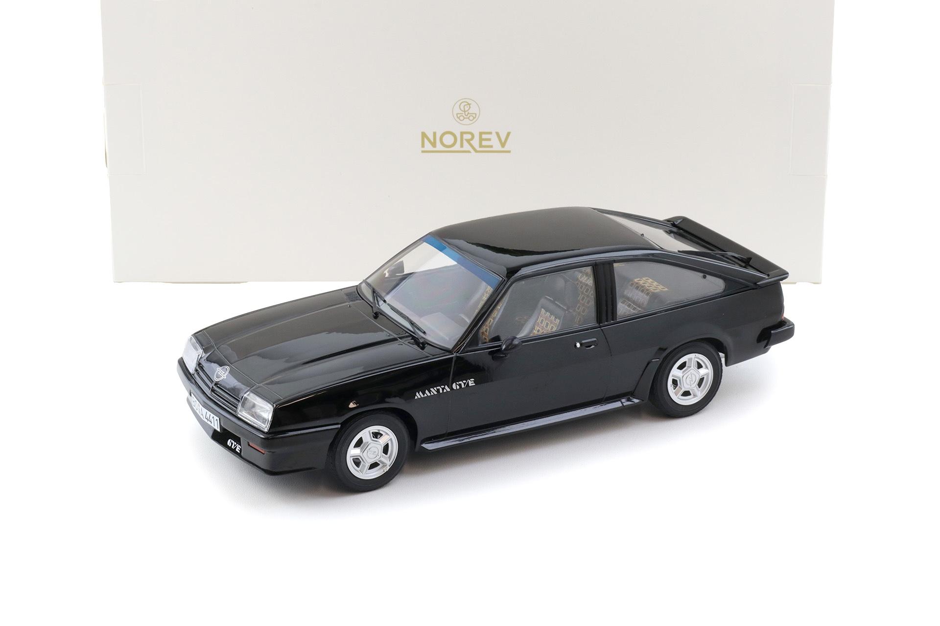 1:18 Norev Opel Manta CC GT/E 1982 black - Limited 200 pcs.