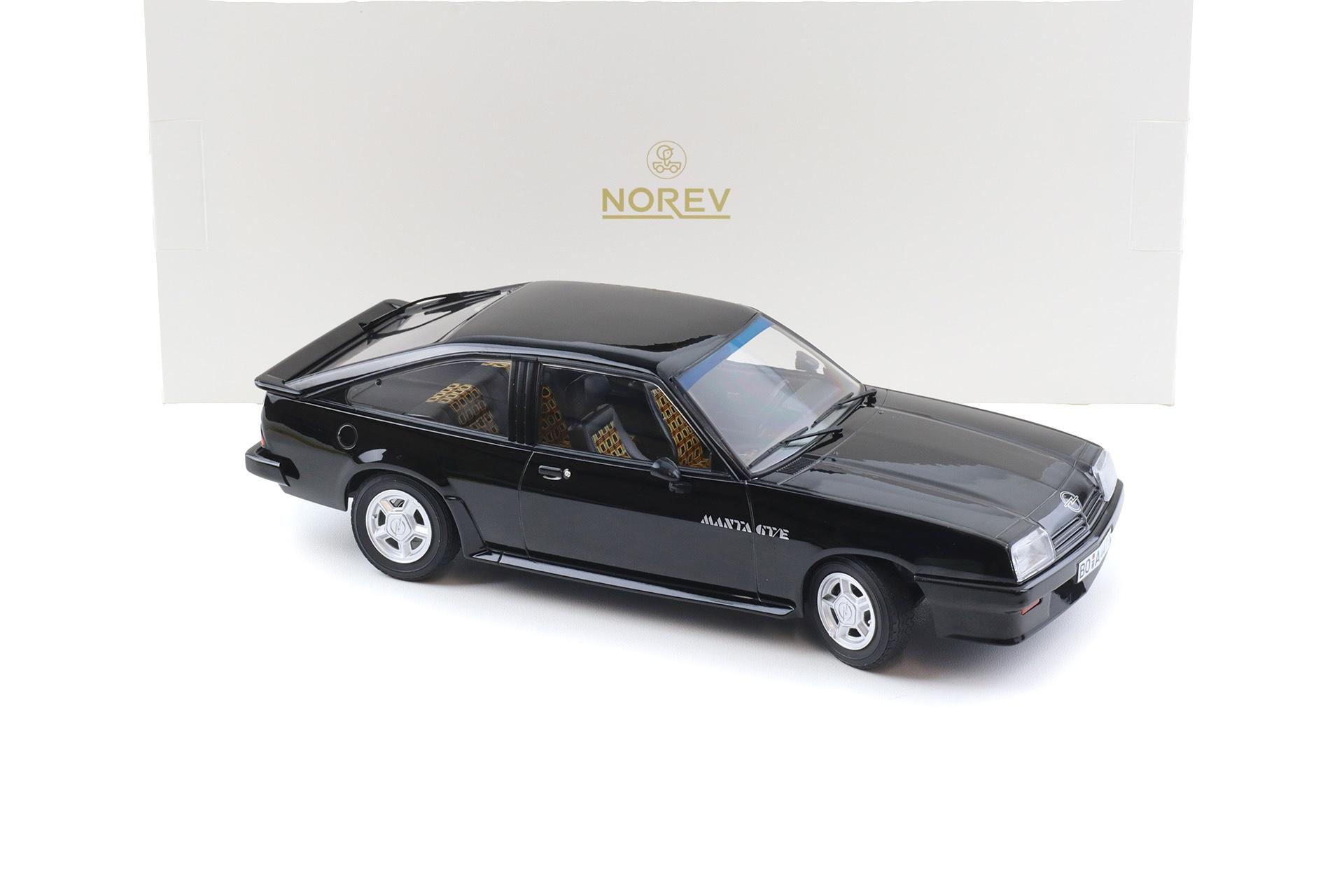 1:18 Norev Opel Manta CC GT/E 1982 black - Limited 200 pcs.