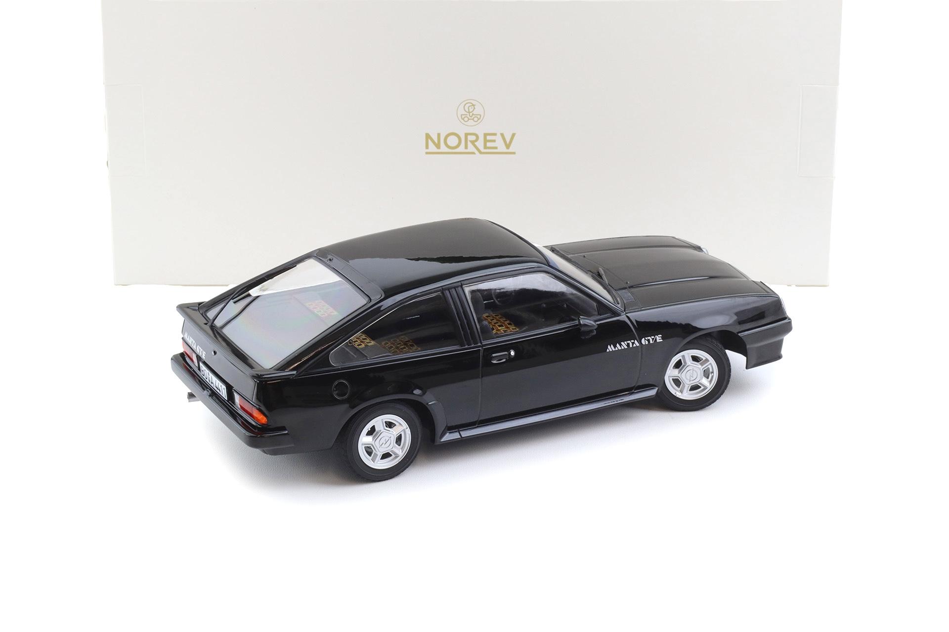 1:18 Norev Opel Manta CC GT/E 1982 black - Limited 200 pcs.