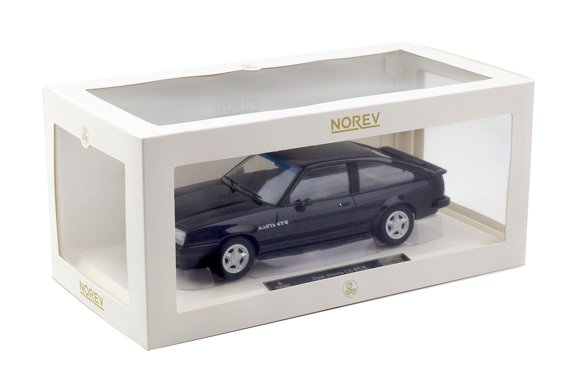 1:18 Norev Opel Manta CC GT/E 1982 black - Limited 200 pcs.
