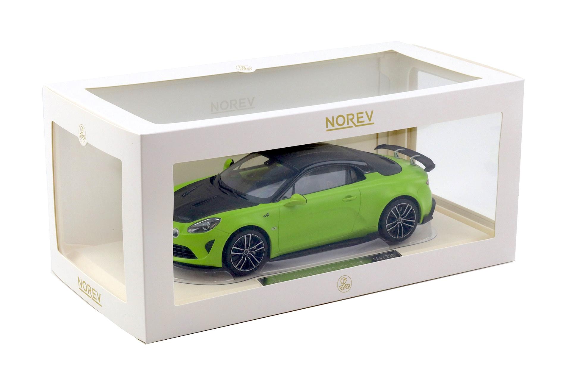 1:18 Norev Alpine A110 R Turini 2025 Matte Acide green matt - Limited 220 pcs.