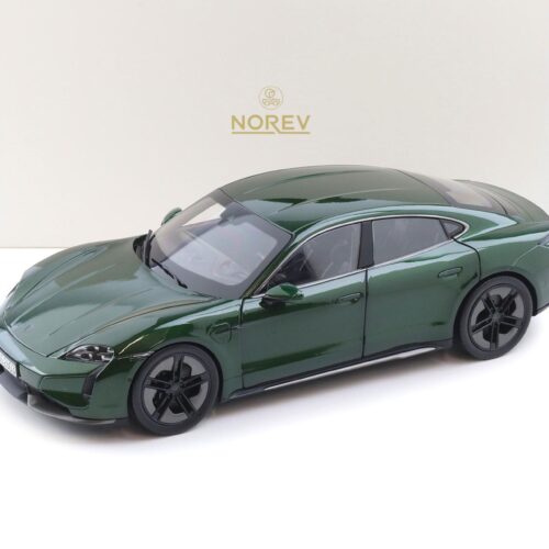 1:18 Norev Porsche Taycan Turbo S Oakgreen Neo 2024 - Limited 200 pcs.