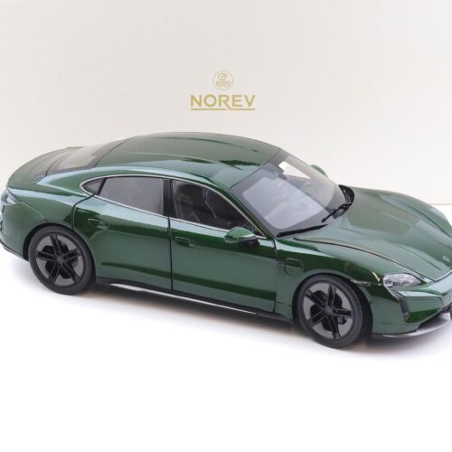 1:18 Norev Porsche Taycan Turbo S Oakgreen Neo 2024 - Limited 200 pcs.