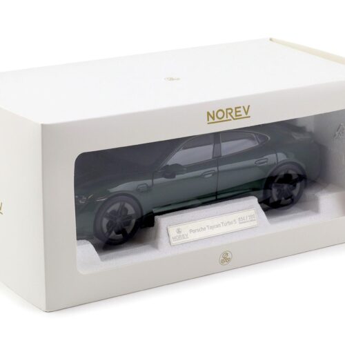 1:18 Norev Porsche Taycan Turbo S Oakgreen Neo 2024 - Limited 200 pcs.
