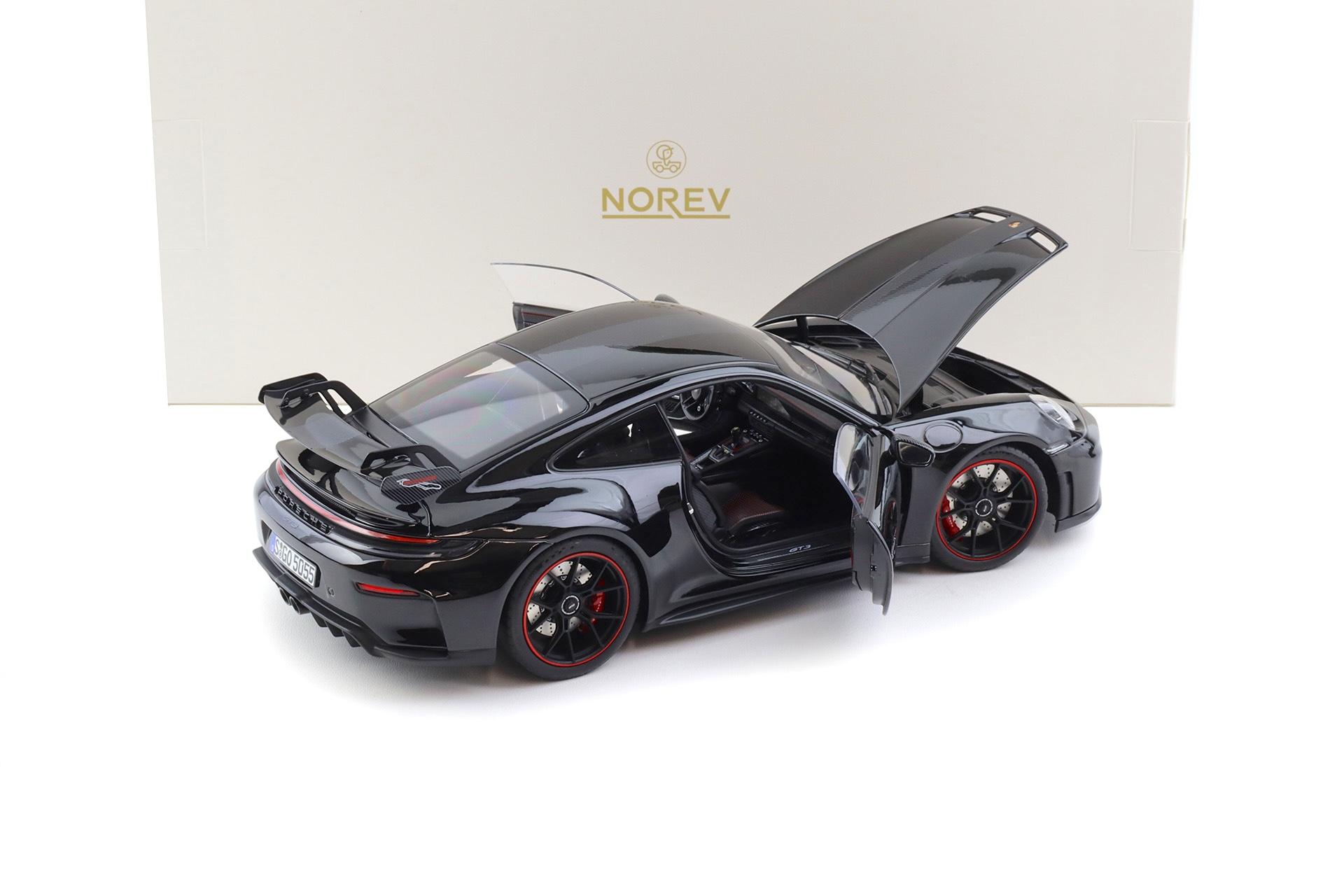 1:18 Norev Porsche 911 992.2 GT3 Weissach Package 2025 black - Limited 300 pcs.