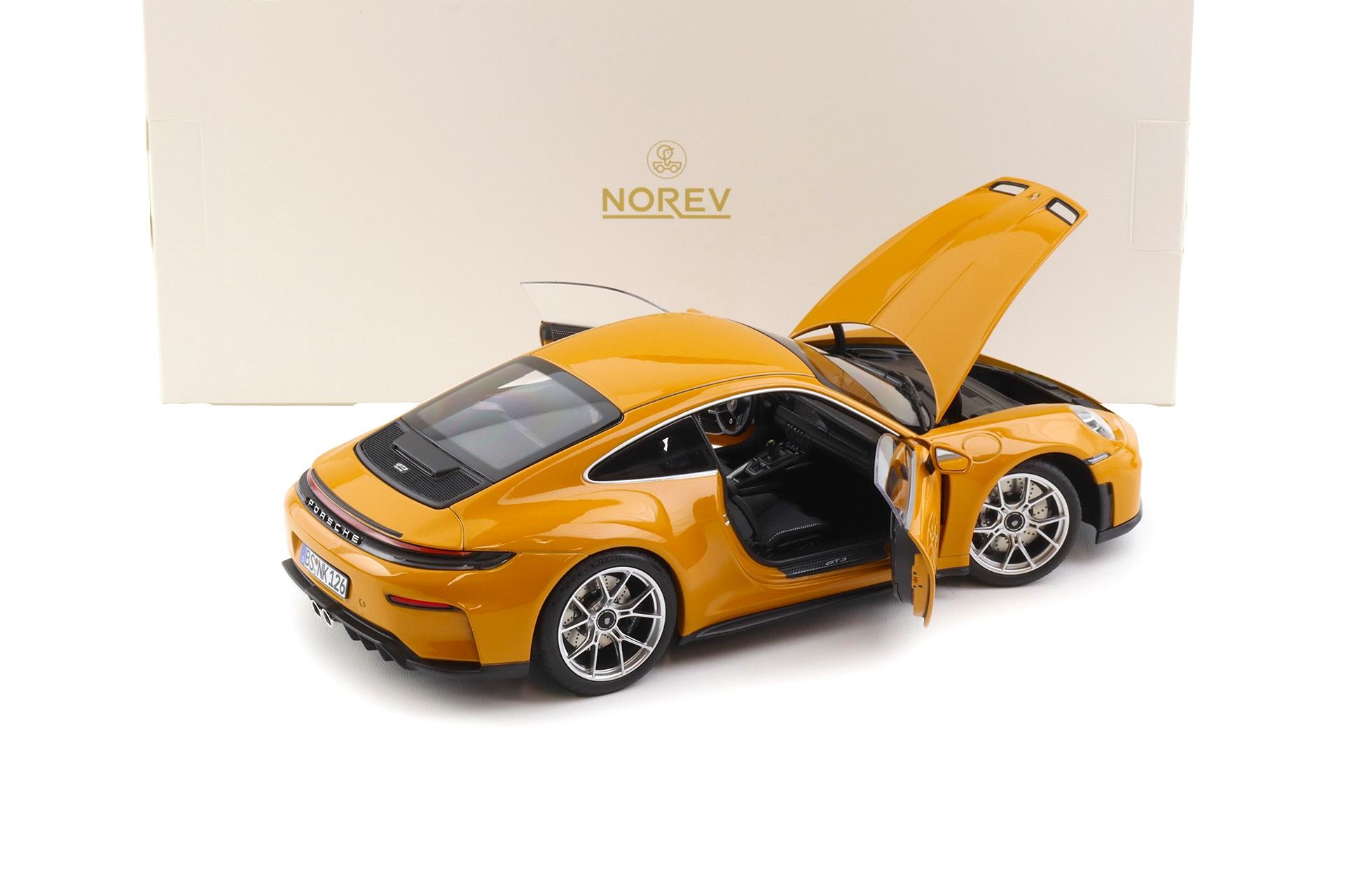 1:18 Norev Porsche 911 992.2 GT3 Touring Package Bahama yellow 2025 - Limited 300 pcs.