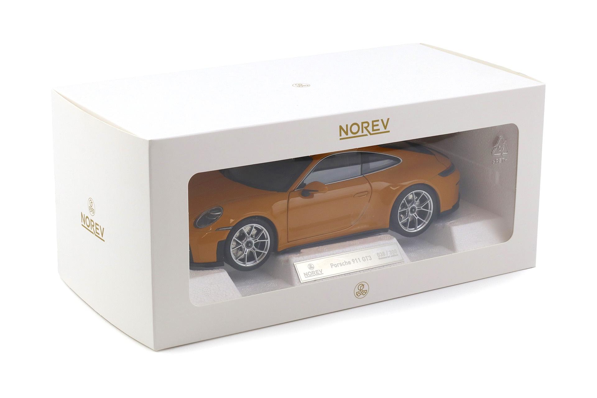1:18 Norev Porsche 911 992.2 GT3 Touring Package Bahama yellow 2025 - Limited 300 pcs.
