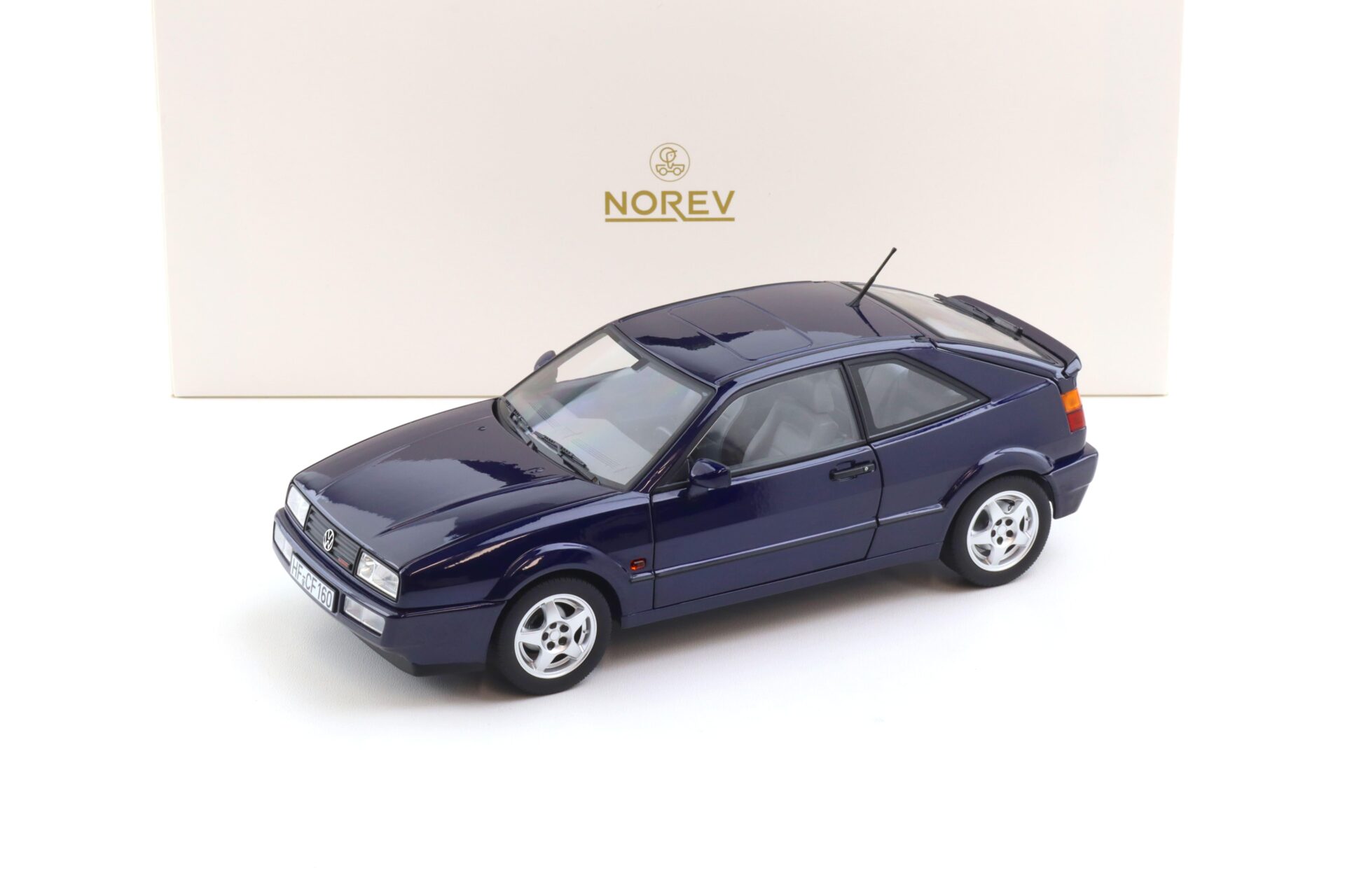 1:18 Norev VW Corrado VR6 Aqua blue metallic 1992 - Limited 1000 pcs.