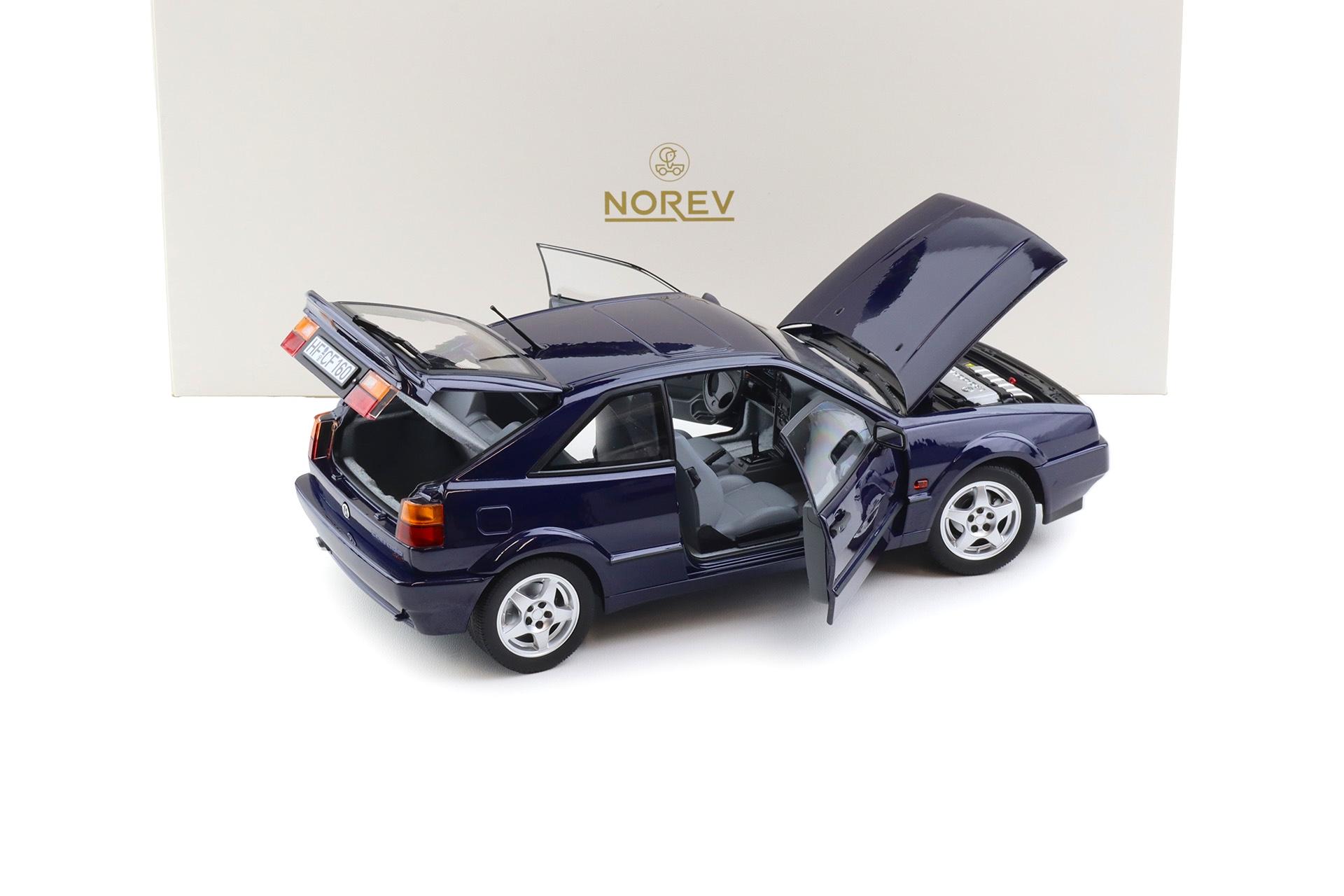 1:18 Norev VW Corrado VR6 Aqua blue metallic 1992 - Limited 1000 pcs.