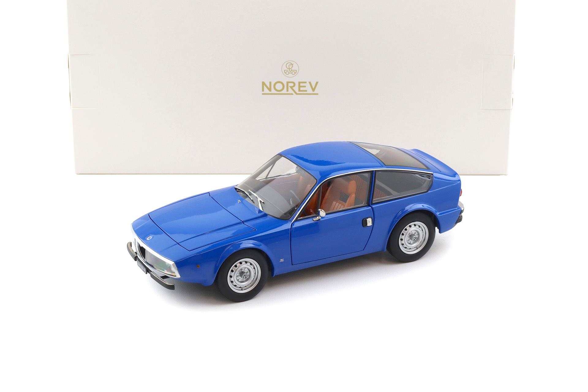 1:18 Norev Alfa Romeo Junior Zagato 1969 Medium blue - Limited 1000 pcs.