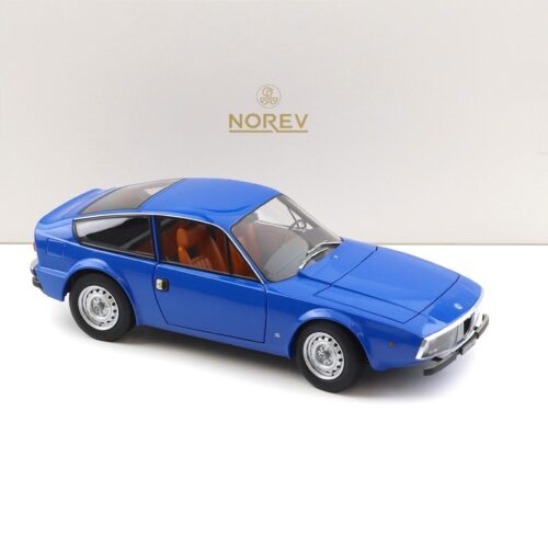 1:18 Norev Alfa Romeo Junior Zagato 1969 Medium blue - Limited 1000 pcs.