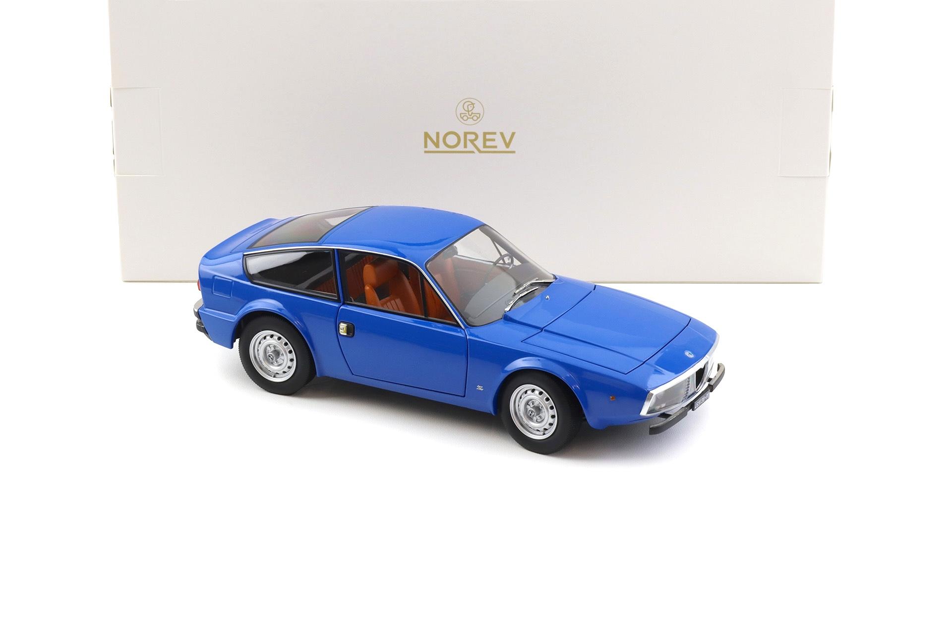 1:18 Norev Alfa Romeo Junior Zagato 1969 Medium blue - Limited 1000 pcs.