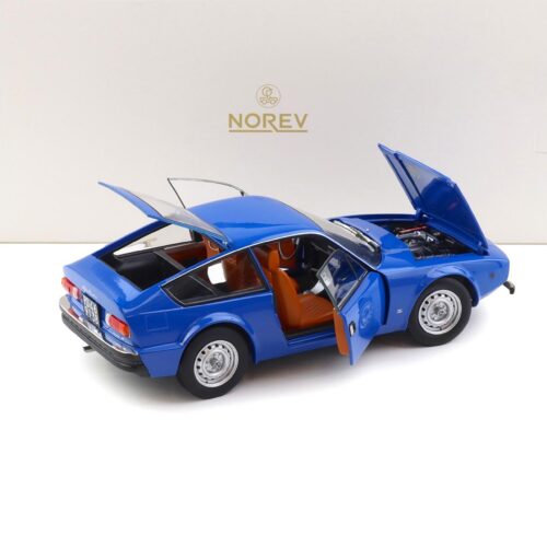 1:18 Norev Alfa Romeo Junior Zagato 1969 Medium blue - Limited 1000 pcs.
