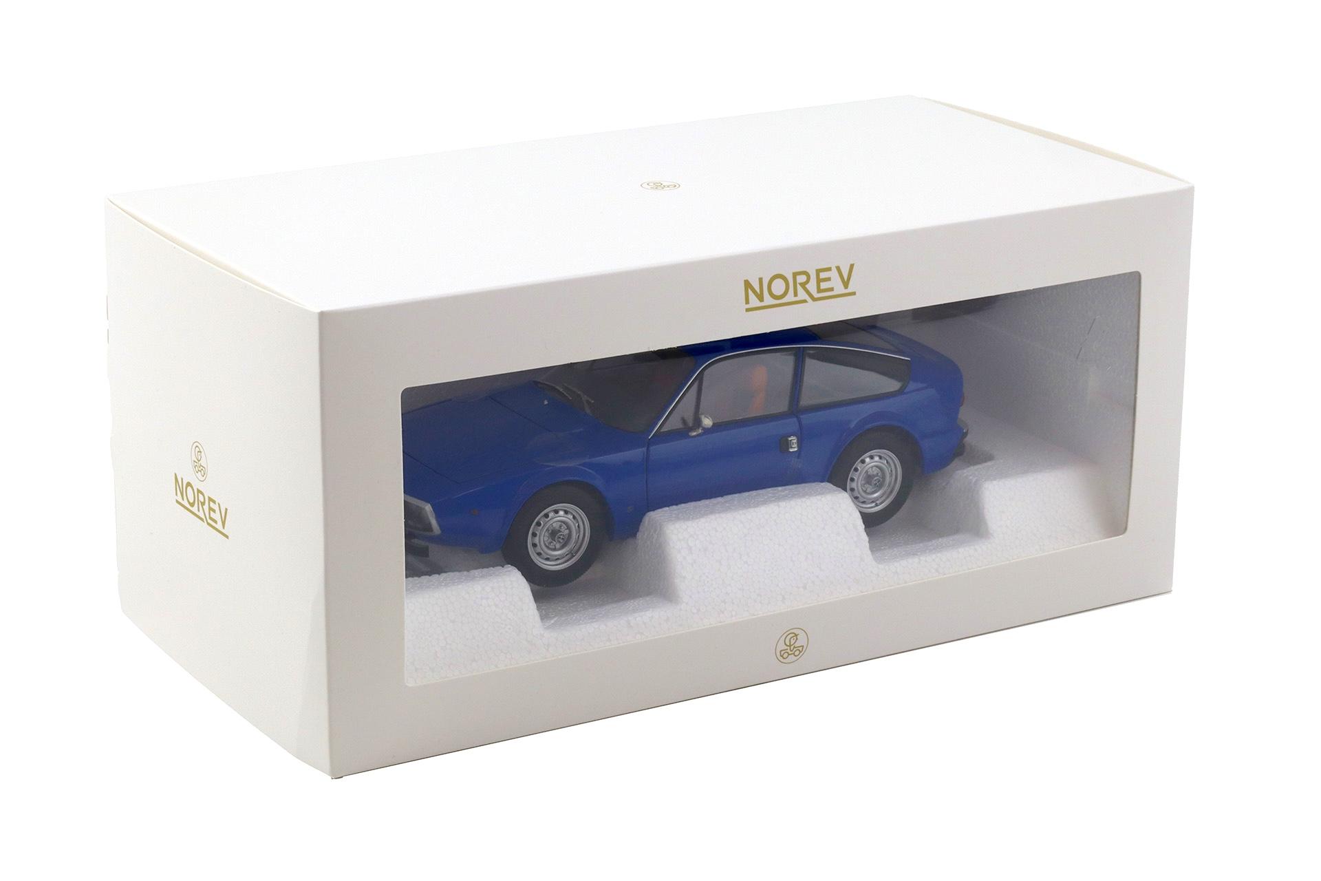 1:18 Norev Alfa Romeo Junior Zagato 1969 Medium blue - Limited 1000 pcs.