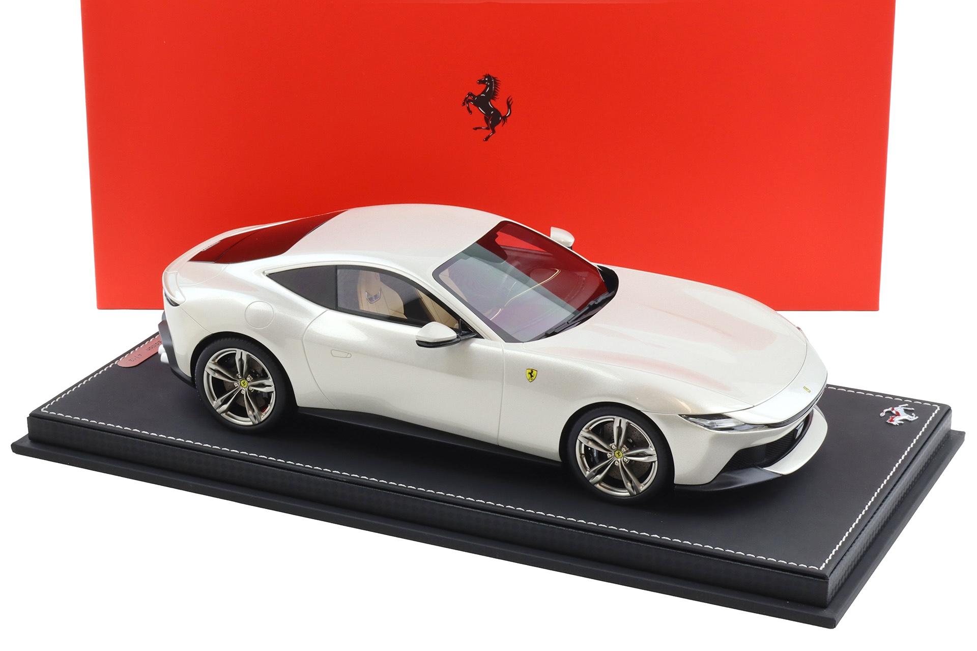 1:18 BBR Ferrari Amalfi Coupe 2025 Grigio Abu Dhabi - Limited 12 pcs.
