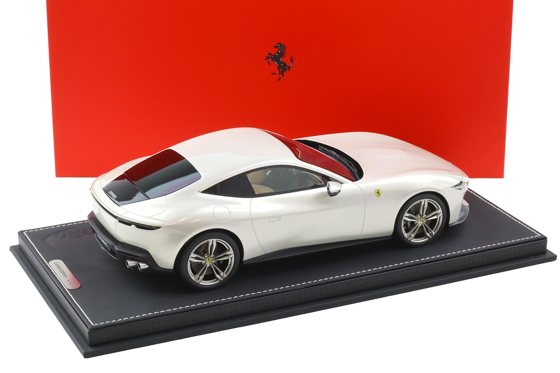1:18 BBR Ferrari Amalfi Coupe 2025 Grigio Abu Dhabi - Limited 12 pcs.