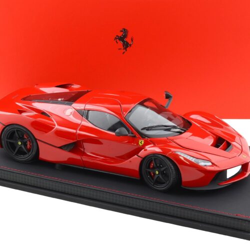 1:18 BBR Ferrari LaFerrari Rosso Corsa red/ black wheels Die-Cast - Limited 120 pcs.