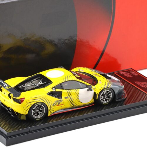 1:43 BBR Ferrari 488 GT Modificata yellow/ matt silver 2020 - Limited 292 pcs.