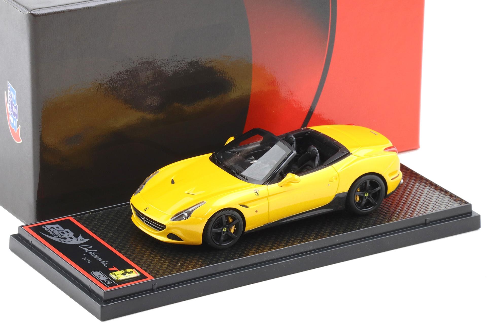 1:43 BBR Ferrari California T open roof Giallo Tristrato - Limited 50 pcs.